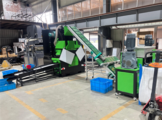 How does the copper cable wire recycling machine improve the copper yield?